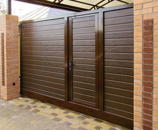 Ворота с калиткой в Нефтекумске