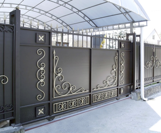 Металлические ворота в Нефтекумске