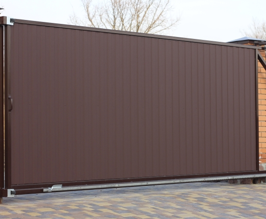 Откатные ворота в Нефтекумске