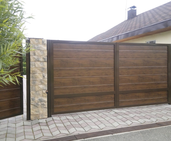 Распашные ворота в Нефтекумске