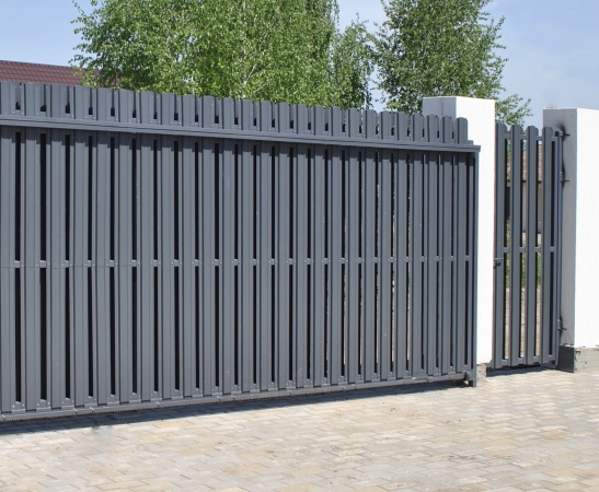 Ворота из штакетника в Нефтекумске